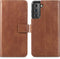 iMoshion Hoesje Geschikt voor Samsung Galaxy S21 Plus Hoesje Met Pasjeshouder - iMoshion Luxe Bookcase - Bruin