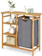 SureDeal® - Wasmand - Badkamerkast - Deksel - 4 Lagen - 80x34x81 cm - Was Organizer - Badkamer - Kast