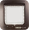 SureFlap Microchip - Kattenluik - Bruin - 12 x 14 cm