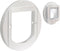 Sureflap Montageadapter Voor Kattenluik - wit - 14 x 12 cm