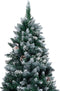 vidaXL - Kunstkerstboom - met - verlichting - kerstballen - dennenappels - 180 - c5