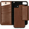 Surya 2-in-1 Uitneembare Vegan Lederen Bookcase iPhone SE (2022 / 2020) / 8 / 7 / 6(s)