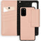 Surya 2-in-1 Uitneembare Vegan Lederen Bookcase Samsung Galaxy S20 Plus - Roze