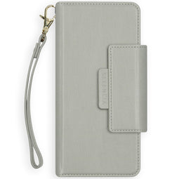 Surya 2-in-1 Uitneembare Vegan Lederen Bookcase voor de iPhone 11 - Grijs