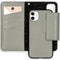 Surya 2-in-1 Uitneembare Vegan Lederen Bookcase voor de iPhone 11 - Grijs