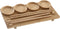 Sushi-set DKD Home Decor 24 x 0,5 x 0,5 cm Natuurlijk Orientaals
