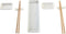 Sushi-set DKD Home Decor 24 x 7 x 2 cm Natuurlijk Wit Keramiek Orientaals