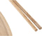Sushi-set DKD Home Decor 8 x 5 x 2 cm Keramisch Natuurlijk Wit Orientaals