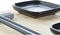 Sushi-set DKD Home Decor Zwart Natuurlijk Metaal Bamboe Keramiek Orientaals 30 x 40 cm 27,8 x 17,8 x 3 cm (7 Onderdelen) (27,8 x