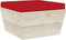 vidaXL - Palletkussen - pallet - oxford - stof - rood