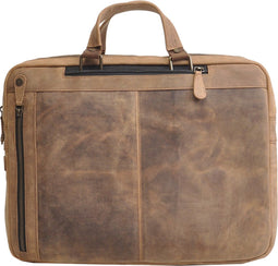 Berba Leren Convertible Rugtas 15.6 inch Barbarossa 826-153 Coffee
