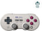 8Bitdo SN30 Pro - Gamepad - Draadloos Bluetooth - Grijs Wit