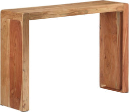 vidaXL - Wandtafel - 110x30x76 - cm - massief - acaciahout