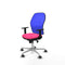 Piqueras y Crespo 1D086G0 - Bureaustoel - Verstelbare hoogte met armleuning - Roze