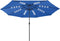 vidaXL - Parasol - met - LED-verlichting - 400 - cm - azuurblauw