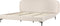 SUZETTE - Tweepersoonsbed - Lichtbeige - 180 x 200 cm - Polyester