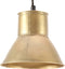 Hanglamp rond 25 W E27 17 cm messingkleurig
