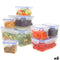 Set van stapelbare en luchtdichte voedselcontainers Max Home 27 x 12 x 20 cm 6 Stuks