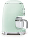 SMEG DCF02PGEU - Filterkoffiemachine - 10 koppen - Watergroen