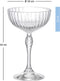Bormioli Rocco America's Cocktail Martini glazen - 22 cl - 6 stuks - Champagneglazen - Coupe - Kristalglas - Vaatwasserbestendig