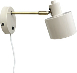 Dyberg Larsen Ocean - Wandlamp - Retro design - Beige/Brass