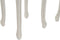 Set van 2 tafels DKD Home Decor Wit Bruin 35 x 35 x 80 cm