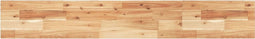 vidaXL - Wandschap - zwevend - olieafwerking - 140x20x2 - cm - massief - acaciahout