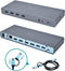 i-tec USB 3.0 / USB-C / Thunderbolt 3 - Dual Display Docking Station - 2x 4K of 1x 5K