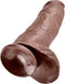 Pipedream King Cock realistische dildo Cock - With Balls bruin - 12 inch