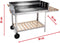 BBQ Collection - Houtskool Barbecue Trolley - RVS 2 Roosters 98 x 56 x 85 CM