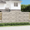 vidaXL - Schanskorven - 3 - st - gewelfd - 400x50x180/200 - cm - ijzer