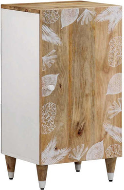 vidaXL - Dressoir - 40x33,5x75 - cm - massief - mangohout