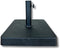 PimXL Parasolvoet vierkant - Massief beton - 16kg - Geschikt voor stokdiameter 38/48mm - Zwart - 43x43 cm