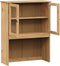 vidaXL - Opzetkast - VIGO - 78x30x100 - cm - massief - grenenhout