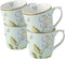 Laura Ashley Heritage Collectables Beker set van 4 - Geschenkset - Mint Uni 32 cl.