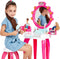 Klein Toys Barbie schoonheidssalon - 41x31x90 cm - incl. accessoires en licht- en geluidseffecten - multicolor