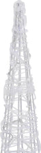 vidaXL - Lichtkegel - decoratief - LED - warmwit - 120 - cm - acryl