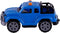 Cavallino Trendy Jeep Blauw, 22cm
