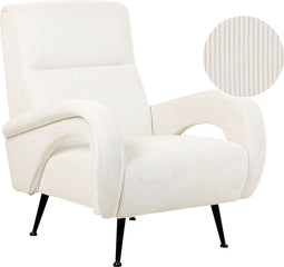 SVALOV - Fauteuil - Crème - Corduroy