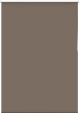 vidaXL - Rolgordijn - verduisterend - koffie - 90x130 - cm - stofbreedte - 85,7 - cm