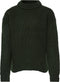 KIDS ONLY Konriley - L/S Pullover - Gebreid - Donkergroen 110/116