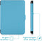 imoshion E-reader Hoesje - Geschikt voor Kobo Clara 2E, Tolino Shine 4 - Slim Hard Case Sleepcover Bookcase - Lichtblauw