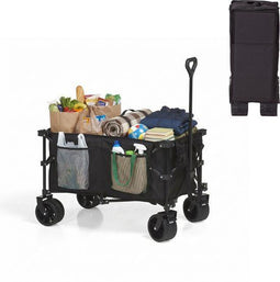 ALDORR XXL Bolderkar - opvouwbaar 200L 150KG - all-terrain anti-lek wielen