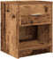 vidaXL - Nachtkastjes - 2 - st - met - lade - 40x34x50 - cm - oud - houtkleurig
