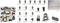 Raaco Super Clip set - Gereedschapswand - 4 panelen - 40 haken/houders
