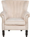 SVEDALA - Fauteuil - Beige - Fluweel