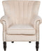 SVEDALA - Fauteuil - Beige - Fluweel