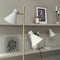 Dyberg Larsen Sleep - Vloerlamp - Kantelbaar en draaibaar - Crème-wit