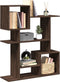 vidaXL - Kamerscherm - / - boekenkast - 92x29x112 - cm - hout - bruin - eikenkleur
