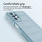imoshion Hoesje - Geschikt voor Samsung Galaxy A13 (4G) - EasyGrip Backcover - Lichtblauw